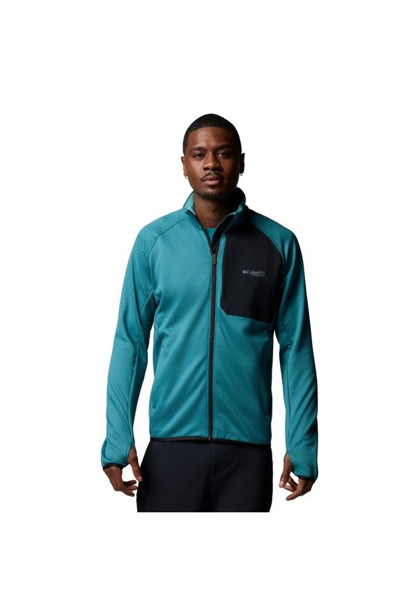 columbia - Columbia Polar Triple Canyon Ii 2094963364. Kolor: zielony. Materiał: polar