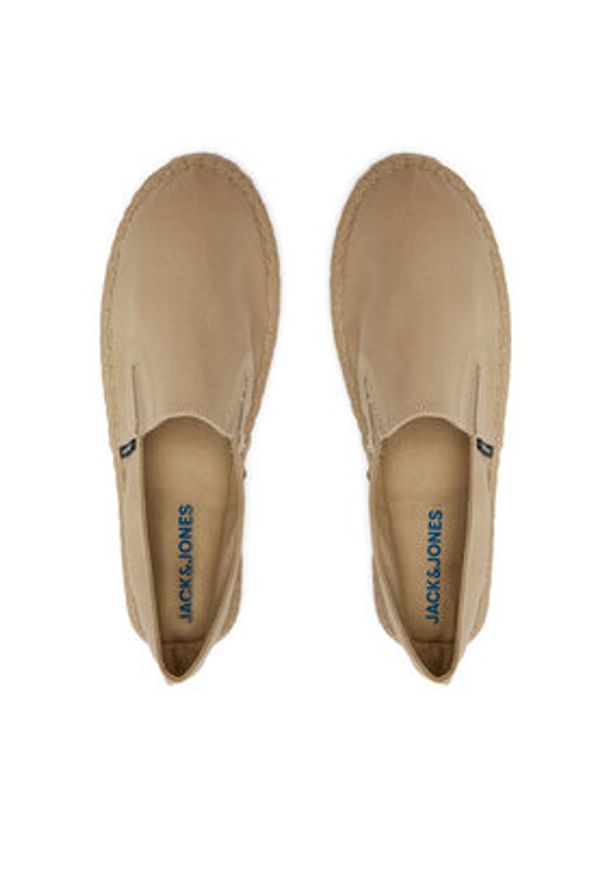 Jack & Jones - Jack&Jones Espadryle Jfwregent 12257223 Beżowy. Kolor: beżowy. Materiał: materiał