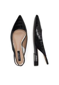 Nine West Baleriny AAFIA JF2187-1 Czarny. Kolor: czarny. Materiał: materiał #4