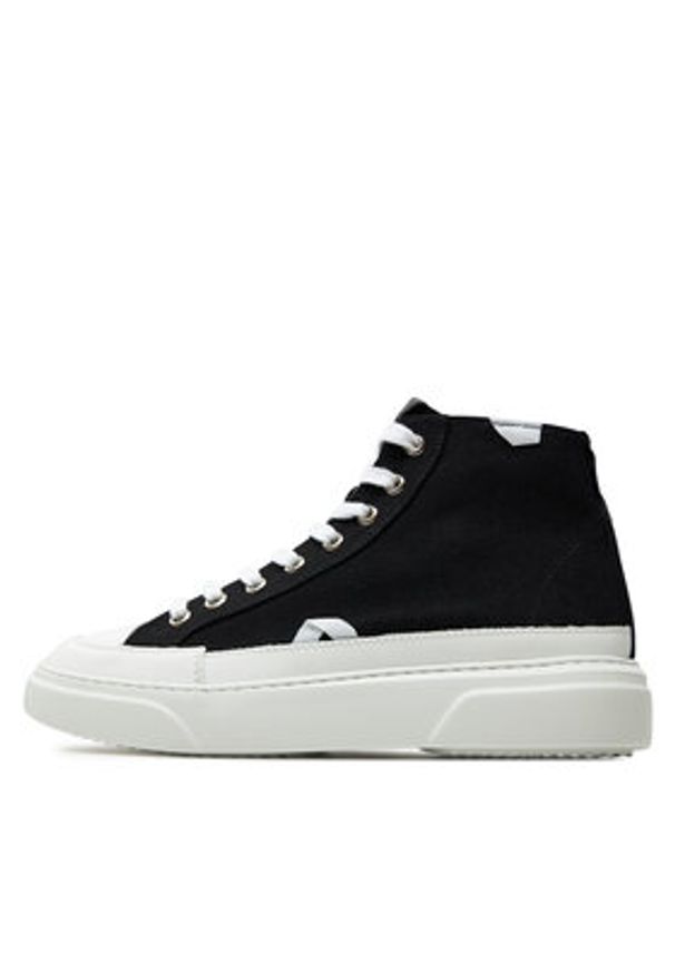 Inuikii Sneakersy Canvas Lex High 50103-991 Czarny. Kolor: czarny. Materiał: materiał
