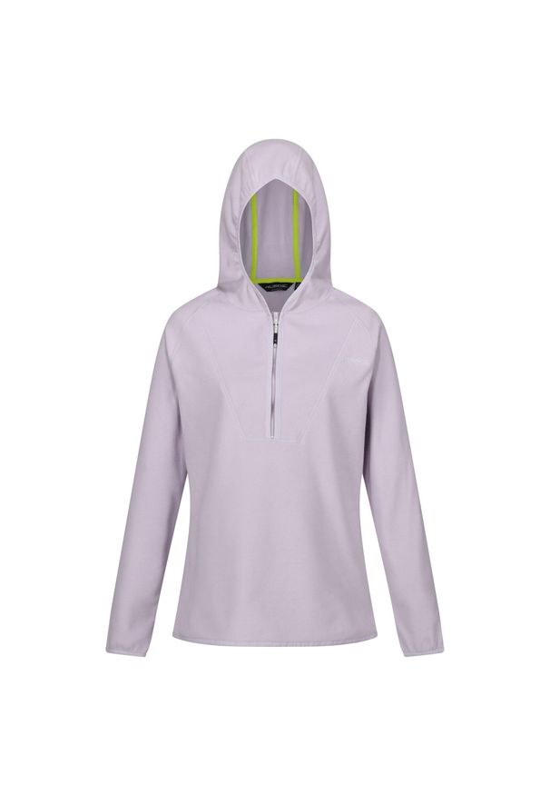 Regatta - Polar damski - Warriewood Jasnoniebieski. Kolor: fioletowy. Materiał: polar. Sport: turystyka piesza