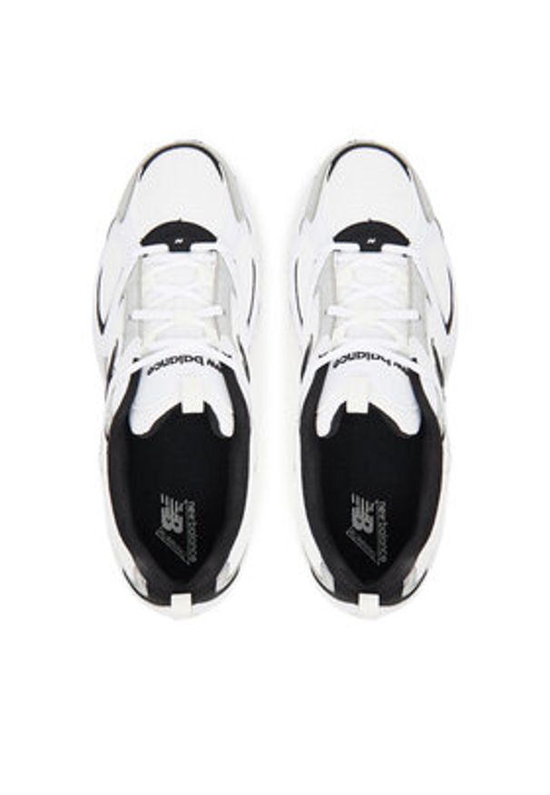 New Balance Sneakersy ML408WB Biały. Kolor: biały. Materiał: skóra