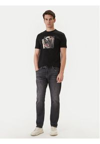 BOSS T-Shirt Dobermann 50558965 Czarny Regular Fit. Kolor: czarny. Materiał: bawełna #3