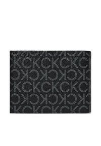 Calvin Klein Duży Portfel Męski Ck Must Mono Bifold 5Cc W/Coin K50K511671 Czarny. Kolor: czarny. Materiał: skóra #3