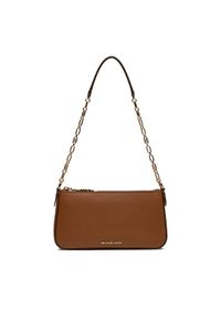 MICHAEL Michael Kors Torebka Empire 32H3G8EW6L Brązowy. Kolor: brązowy. Materiał: skórzane