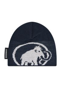 Czapka Mammut. Kolor: niebieski. Styl: marine