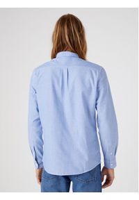 Wrangler Koszula W5C8BMX50 112330805 Niebieski Regular Fit. Kolor: niebieski. Materiał: bawełna