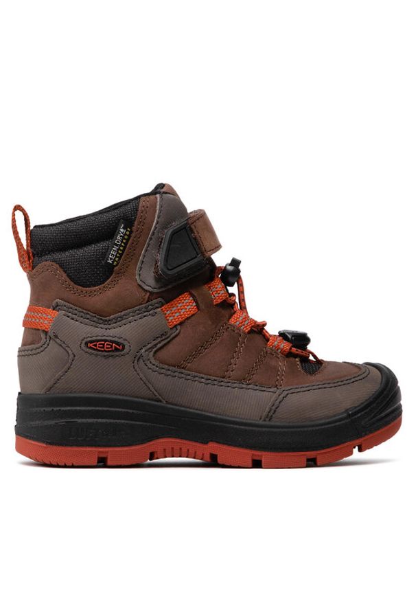 keen - Keen Trekkingi Redwood Mid Wp 1023884 Brązowy. Kolor: brązowy. Materiał: materiał