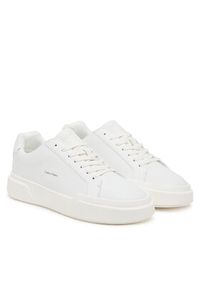 Calvin Klein Sneakersy Chunky Cupsole Laceup Lth Wn YW0YW01947 Biały. Kolor: biały. Materiał: skóra #5