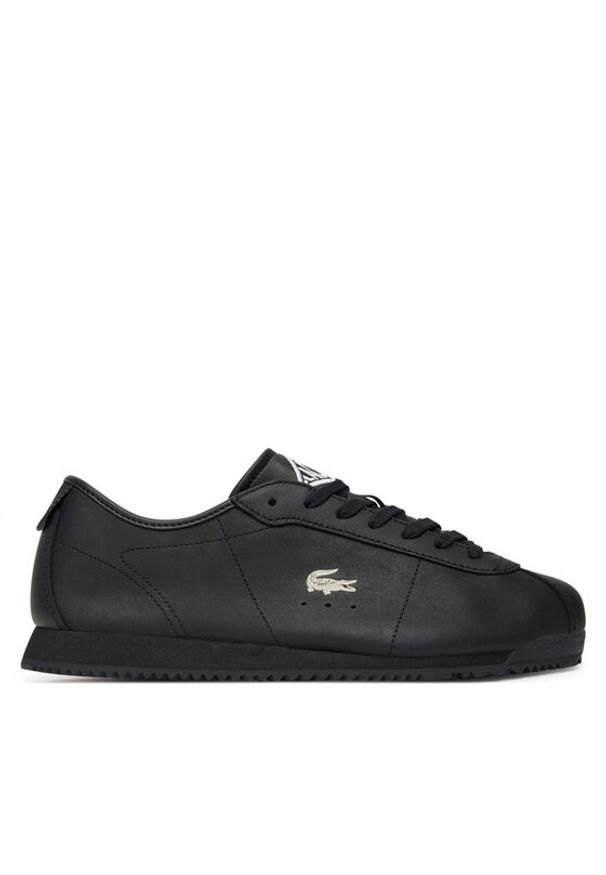 Lacoste Sneakersy Club-Low 7-49SMA0107 Czarny. Kolor: czarny. Materiał: skóra