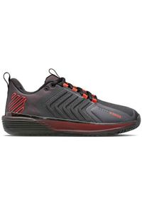 Buty do tenisa męskie K-Swiss Ultrashot 3 Allcourt. Zapięcie: sznurówki. Kolor: wielokolorowy. Materiał: materiał, syntetyk, tkanina. Szerokość cholewki: normalna. Sport: tenis