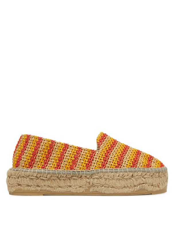 Manebi Espadryle H 2.6 D0 Pomarańczowy. Kolor: pomarańczowy. Materiał: syntetyk
