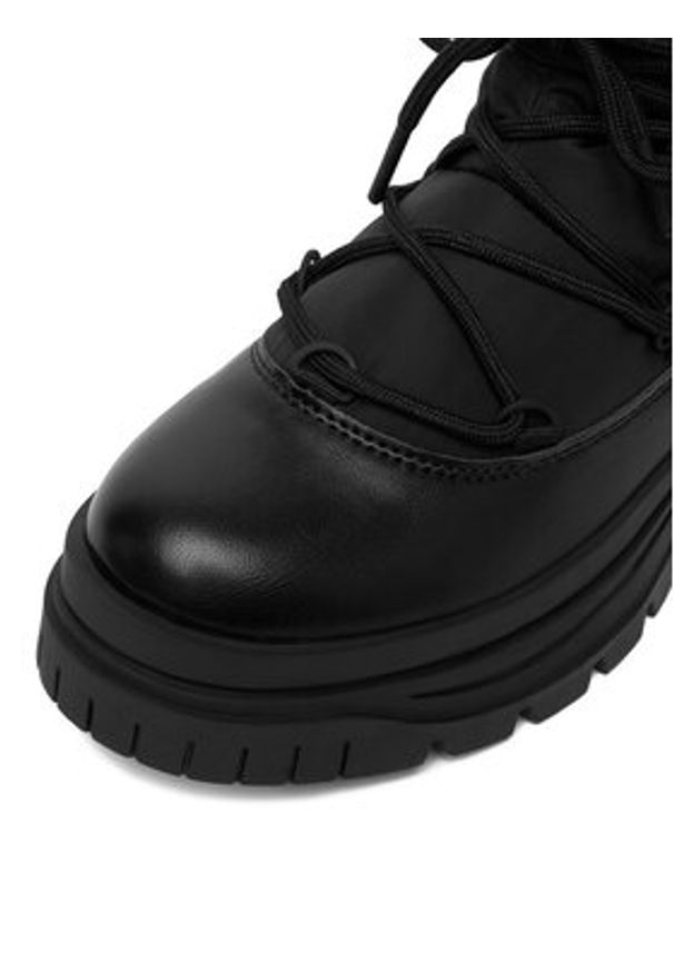 Hunter Śniegowce CEO-H8-378 Czarny. Kolor: czarny. Materiał: materiał