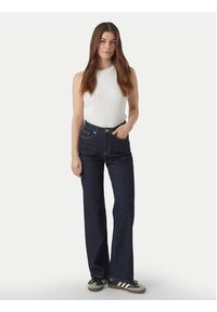 Vero Moda Jeansy Tessa 10297608 Granatowy Wide Leg. Kolor: niebieski #2