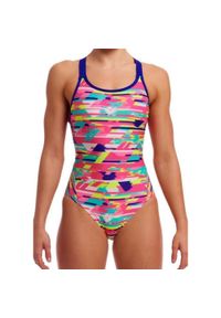 FUNKITA - Strój kąpielowy Funkita Blurred Babe - Eclipse. Kolor: różowy