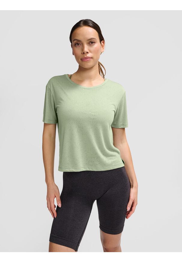 Damski jersey Hummel MT Light Burnout. Kolor: szary, wielokolorowy, zielony. Materiał: jersey. Długość rękawa: krótki rękaw. Długość: krótkie. Sport: piłka nożna