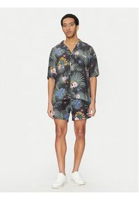 Hugo - HUGO Koszula Beach 50540065 Zielony Relaxed Fit. Kolor: zielony. Materiał: wiskoza #3