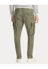 Ralph Lauren - RALPH LAUREN - Męskie spodnie Cargo Slim Fit. Okazja: na co dzień. Kolor: zielony. Styl: casual, militarny, elegancki #4
