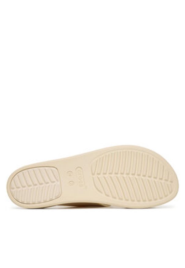 Crocs Klapki Brooklyn Buckle Low Low 211215 Écru