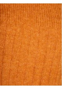 Moss Copenhagen Sweter Mschlamaia 17720 Pomarańczowy Casual Fit. Okazja: na co dzień. Kolor: pomarańczowy. Materiał: wełna. Styl: casual #2