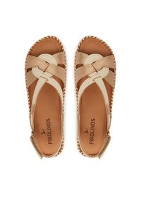 Pikolinos Sandały Cadaques W8K-1839C1 Beżowy. Kolor: beżowy. Materiał: skóra #4