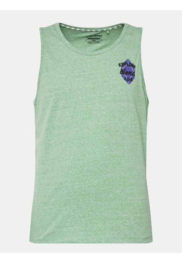 Blend Tank top 20716825 Zielony Regular Fit. Kolor: zielony. Materiał: syntetyk, bawełna