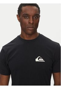 Quiksilver T-Shirt EQYZT08042 Czarny Regular Fit. Kolor: czarny. Materiał: bawełna #4