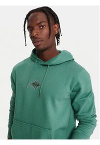 Quiksilver Bluza Graphic EQYFT05131 Zielony Regular Fit. Kolor: zielony. Materiał: syntetyk