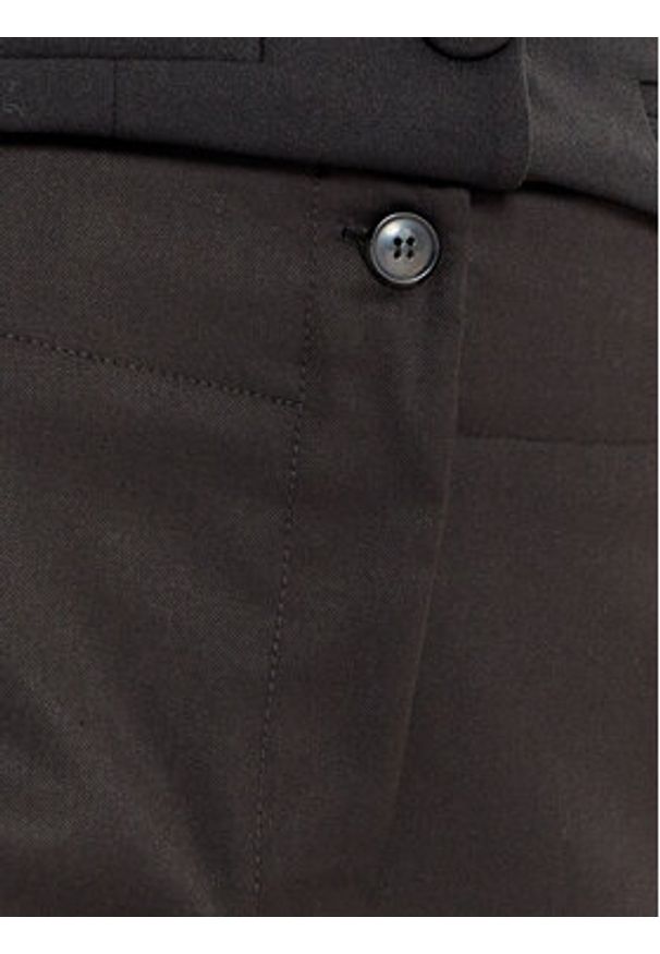 ACCESS FASHION Spodnie materiałowe 44-5039-116 Czarny Wide Leg. Kolor: czarny. Materiał: syntetyk