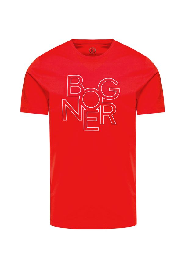 Bogner - T-shirt BOGNER ROC. Materiał: bawełna. Wzór: nadruk