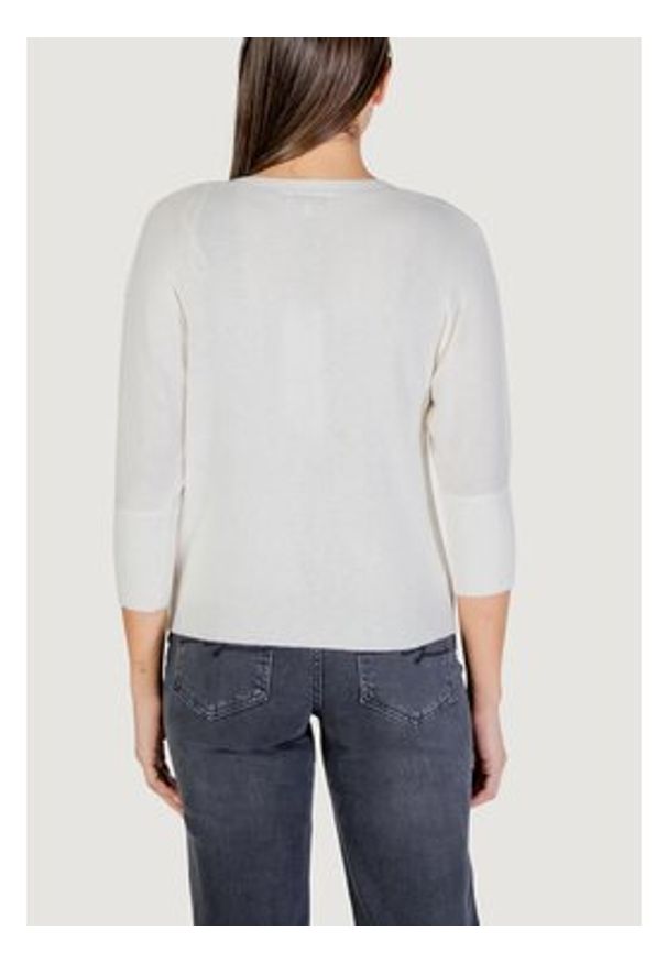 Morgan De Toi Kardigan 251-MBATSI Beżowy Casual Fit. Okazja: na co dzień. Kolor: beżowy. Styl: casual