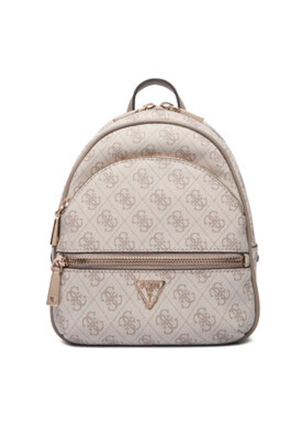 Guess Plecak Manhattan II HWSG71 18320 Beżowy. Kolor: beżowy. Materiał: skóra