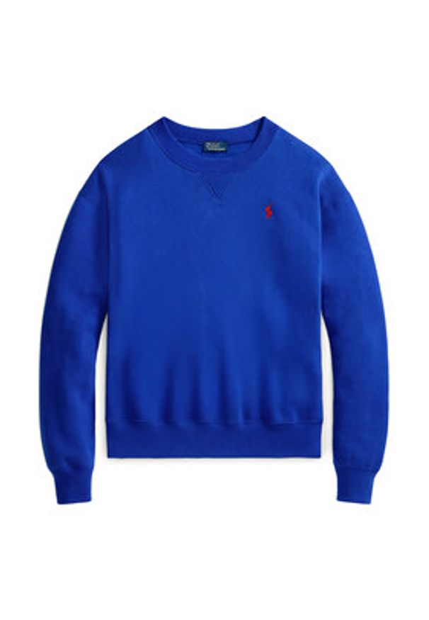 Polo Ralph Lauren Bluza 211971697005 Niebieski Relaxed Fit. Typ kołnierza: polo. Kolor: niebieski. Materiał: bawełna