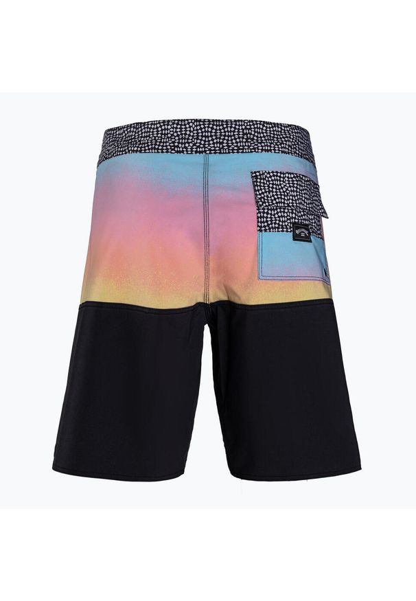 Szorty kąpielowe męskie Billabong Fifty50 Panel Pro 18" solar. Kolor: czarny