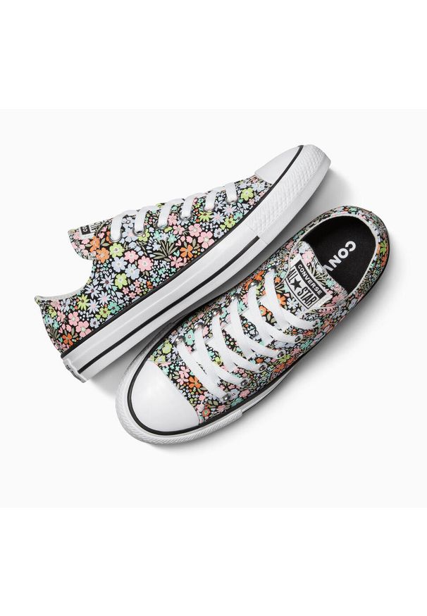 Adidasy Converse Chuck Taylor All Star Mini Flowers, Dla obu płci. Kolor: wielokolorowy. Materiał: materiał. Model: Converse All Star