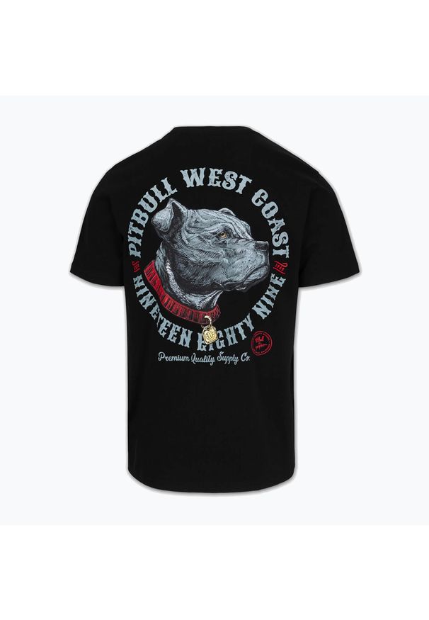 PITBULL - Koszulka męska Pitbull Strenght & Respect. Kolor: czarny
