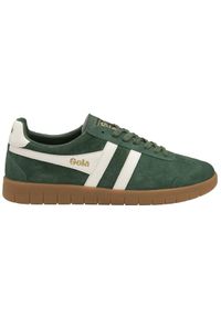 Sneakersy z zamszu Gola Hurricane. Kolor: biały, wielokolorowy, zielony. Materiał: zamsz #1