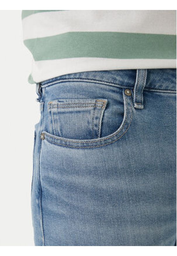 Guess Jeansy M2YAN1 D4Q43 Niebieski Skinny Fit. Kolor: niebieski