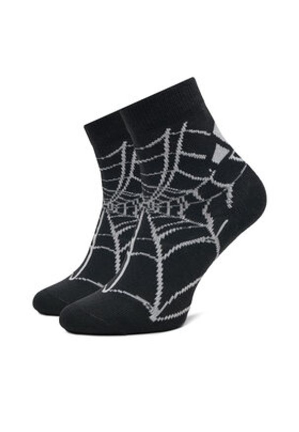 Adidas - adidas Skarpety długie Marvel Spider-Man JG5787 Czerwony. Kolor: czerwony. Materiał: materiał, bawełna. Wzór: motyw z bajki