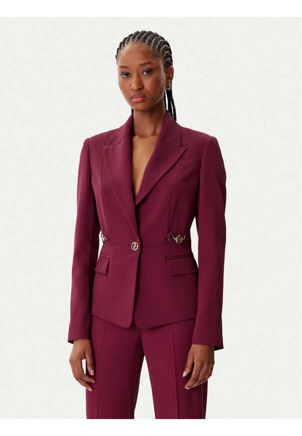 Artigli - ARTIGLI Marynarka ACGI002995 Bordowy Regular Fit. Kolor: czerwony. Materiał: syntetyk