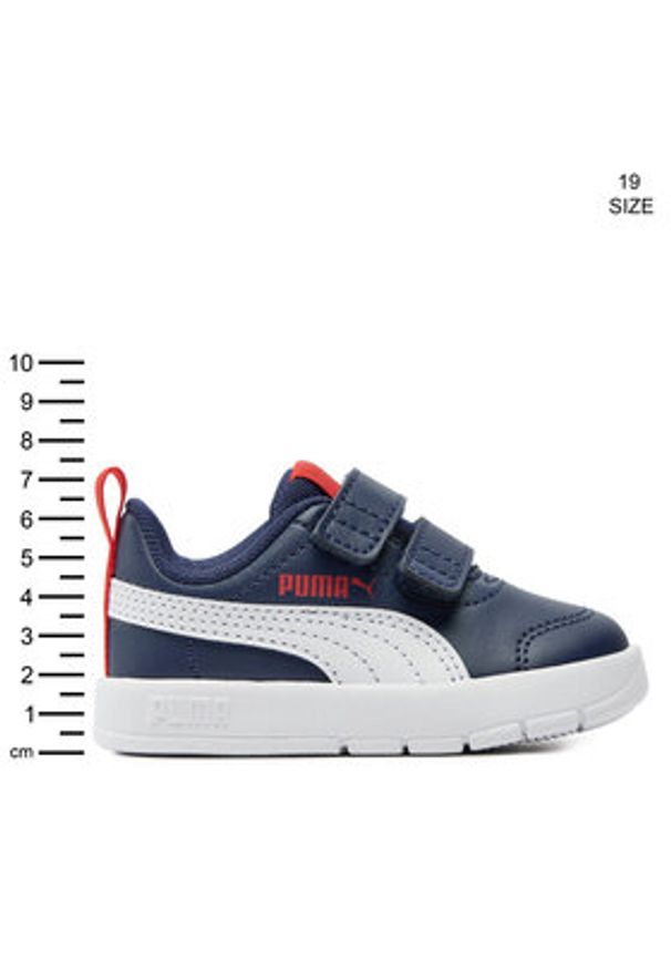 Puma Sneakersy Courtflex V3 Inf 310252 03 Granatowy. Kolor: niebieski. Materiał: syntetyk
