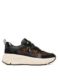 Geox Sneakersy D Diamanta D36UFE 0NX22 CM69B Czarny. Kolor: czarny. Materiał: skóra #1