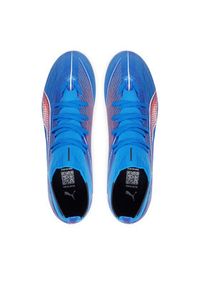 Puma Buty do piłki nożnej Ultra 6 Match+ Fg/Ag 108524 01 Niebieski. Kolor: niebieski. Materiał: materiał #4