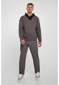 Armani Exchange - Sweter męski z kapturem ARMANI EXCHANGE. Typ kołnierza: kaptur #3