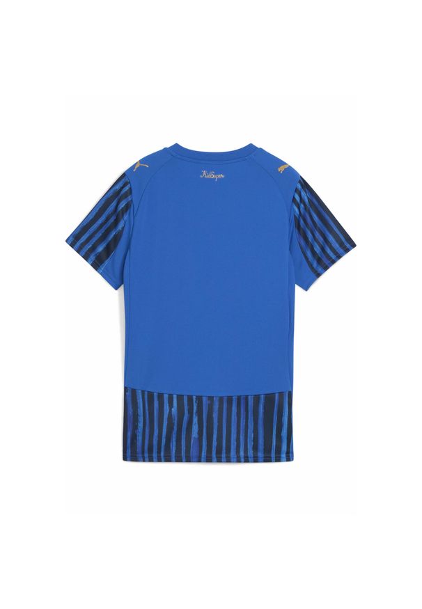 Puma - Damska koszulka KIDSUPER × AL-HILAL SFC PUMA Blue Intense Club Navy. Kolor: niebieski