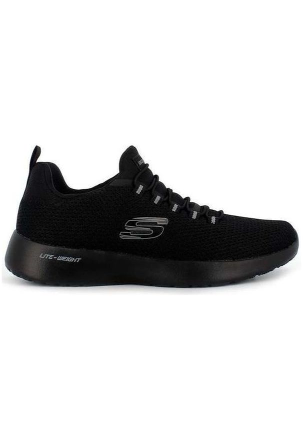 skechers - Buty męskie SKECHERS Dynamight. Okazja: na co dzień. Kolor: czarny. Model: Skechers Sport. Sport: fitness, turystyka piesza
