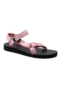 Sandały trekkingowe damskie Teva Original Universal Tie-Dye. Kolor: różowy. Sport: turystyka piesza #1