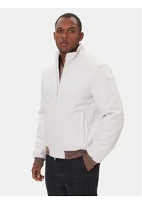 Geox Kurtka bomber Vincit M5620C T3127 F5273 Beżowy Regular Fit. Kolor: beżowy. Materiał: syntetyk #1