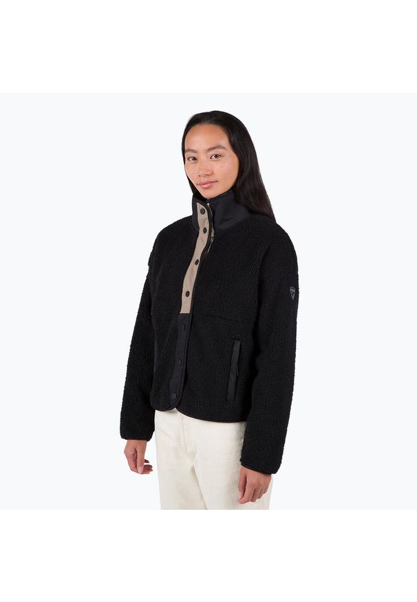 Bluza damska Rossignol Fleece. Kolor: czarny