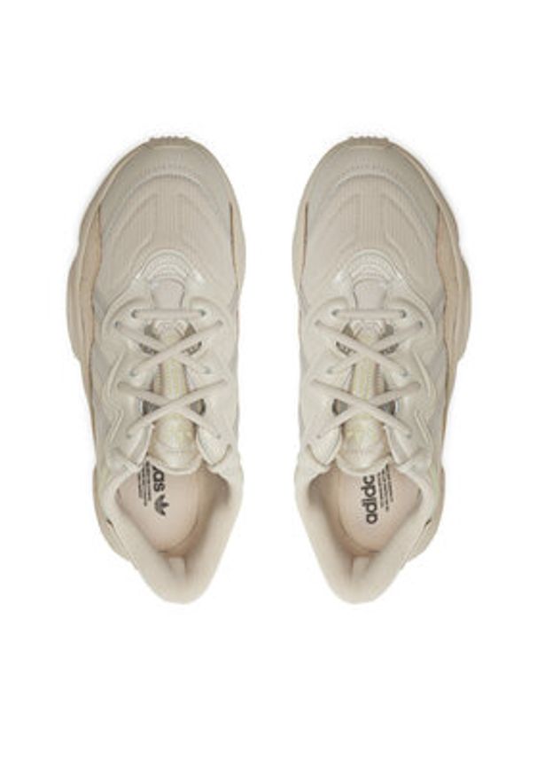 Adidas - adidas Sneakersy Ozweego FX6029 Beżowy. Kolor: beżowy. Materiał: materiał